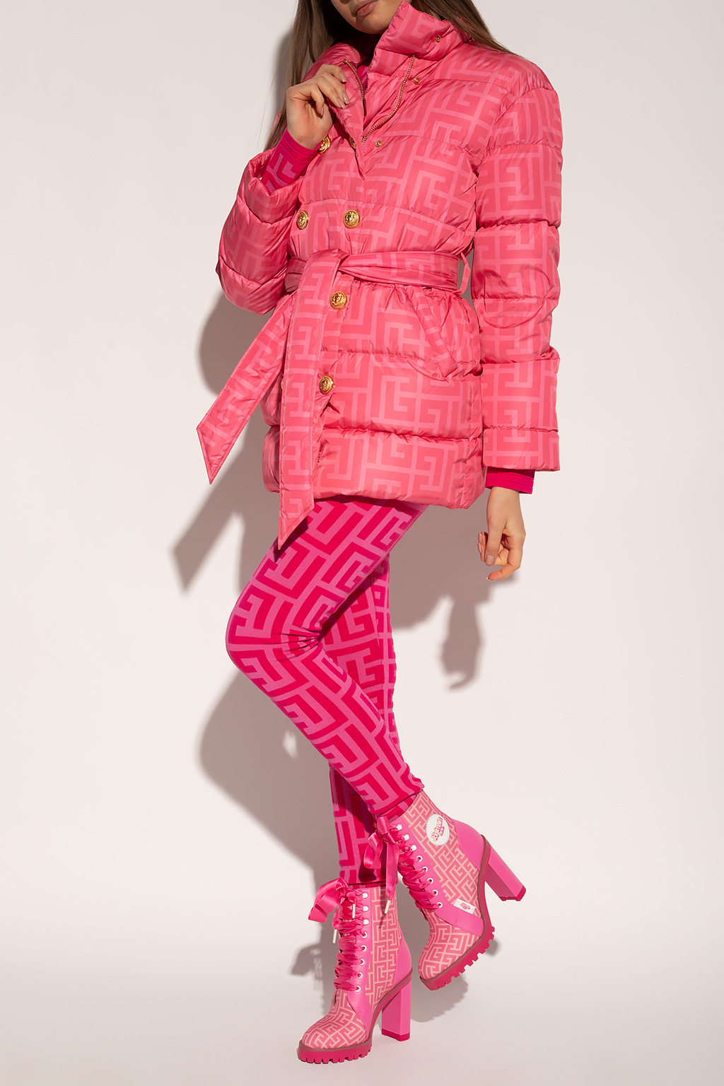 【専用】Balmain Paris  赤コート Balmain - Red Blazer With Golden Buttons For Teen Girls